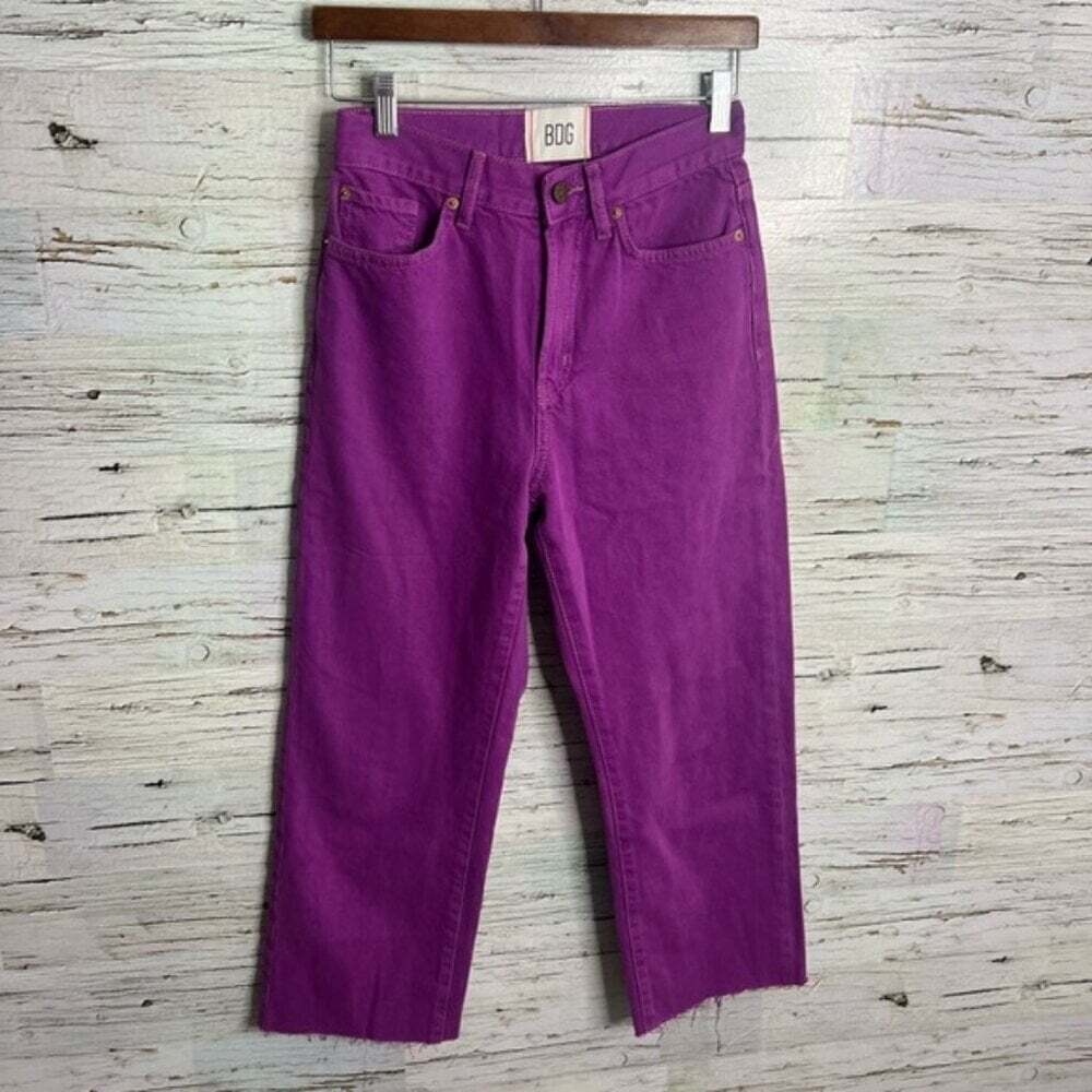 Urban Outfitters BDG Jean High Waisted Cowboy Purple Size 26